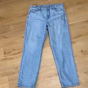 American Eagle Outfitters Light Wash Straight Leg Jeans